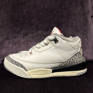 Jordan 3 White Cement Reimagined Youth Size 3Y DM0966-100 No Box